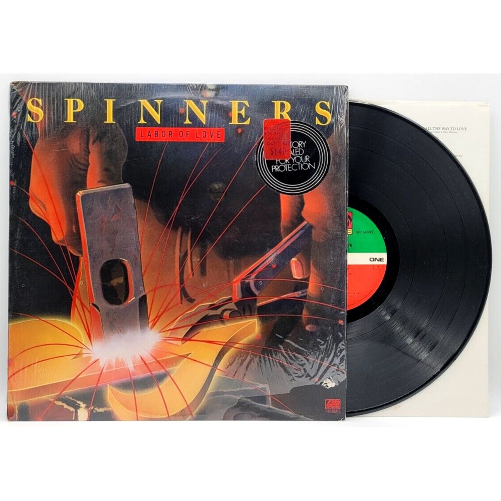 SPINNERS - LABOR OF LOVE - SOUL LP SOUL ATLANTIC
